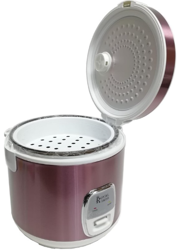 Cuiseur à riz électrique Royal Swiss - 2,2 litres - Violet